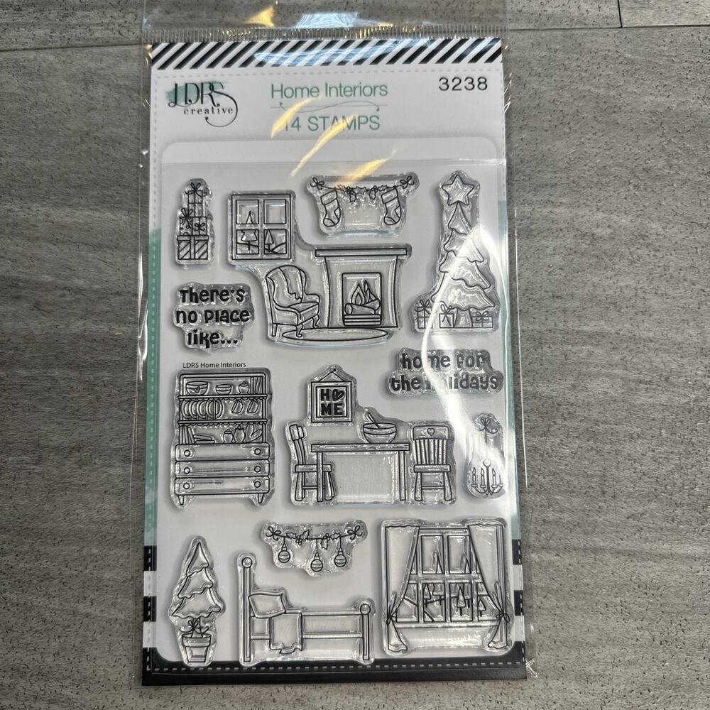 LDRS Creative Stamp Set ~ HOME INTERIORS - 3238 New